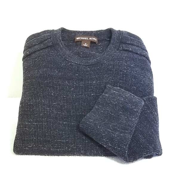 Michael Kors  Men's Blue Crewneck Sweater in EUC - Picture 4 of 4